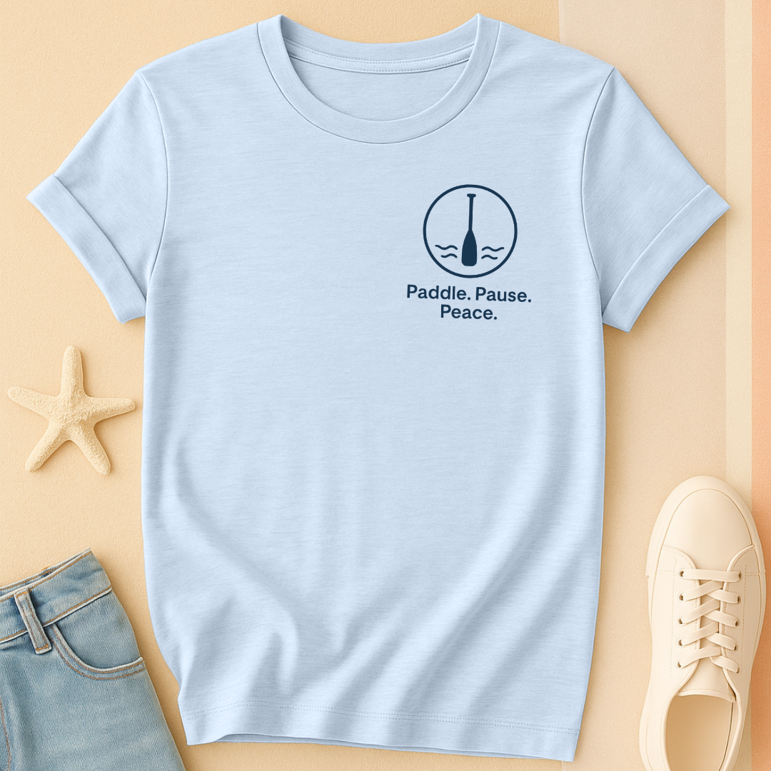 Peace Paddle Waves Tee