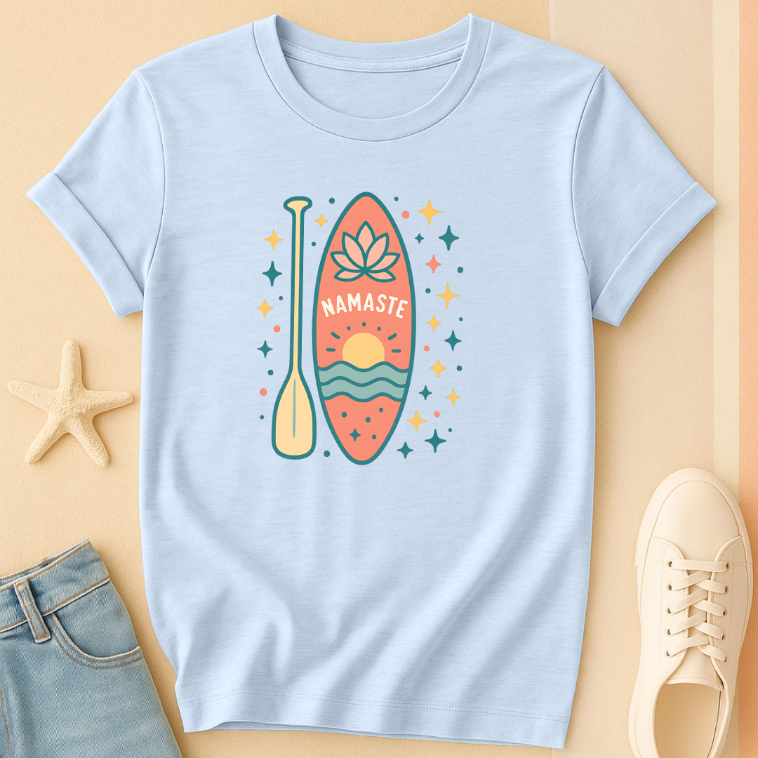 Namaste Retro Stars Tee