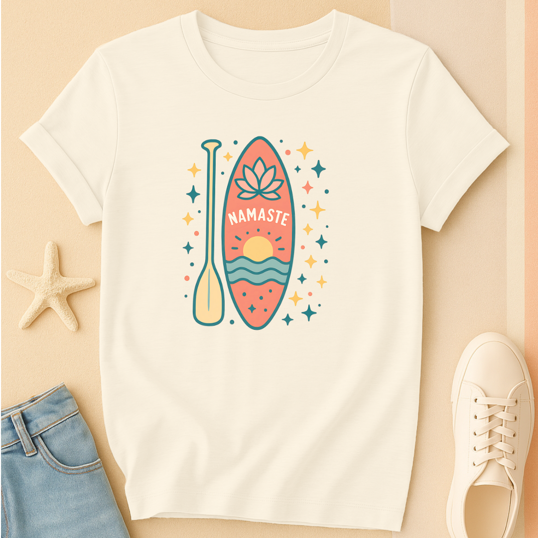 Namaste Retro Stars Tee