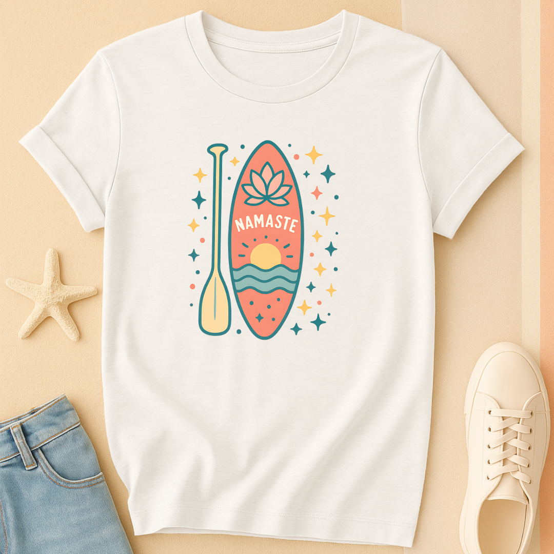Namaste Retro Stars Tee