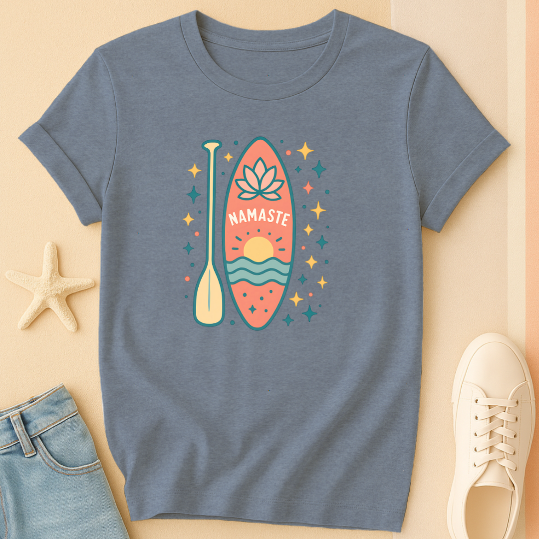 Namaste Retro Stars Tee