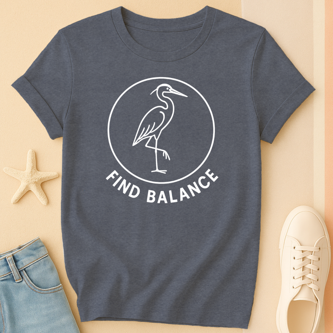 Balance Crane Line Tee