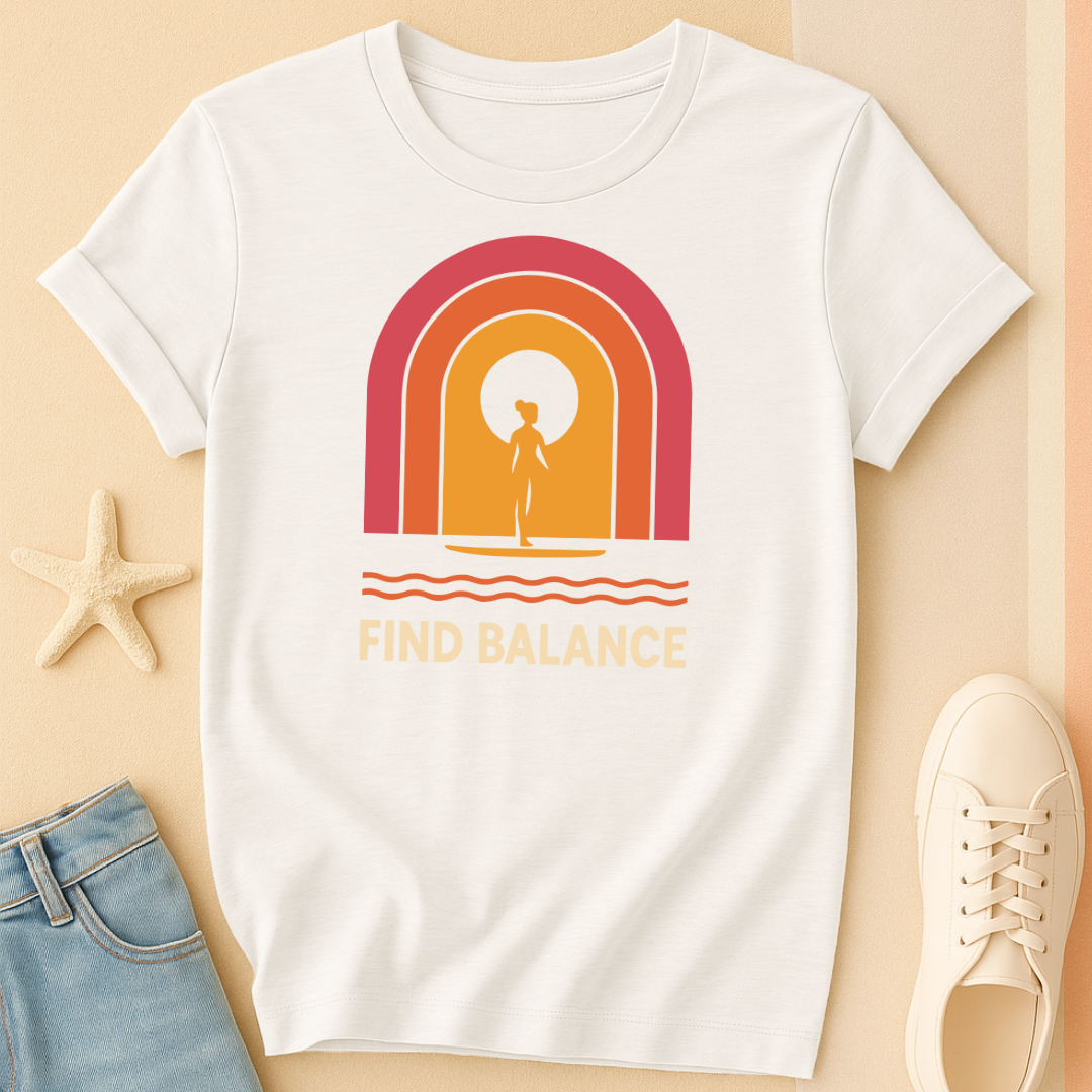 Find Balance Silhouette Tee