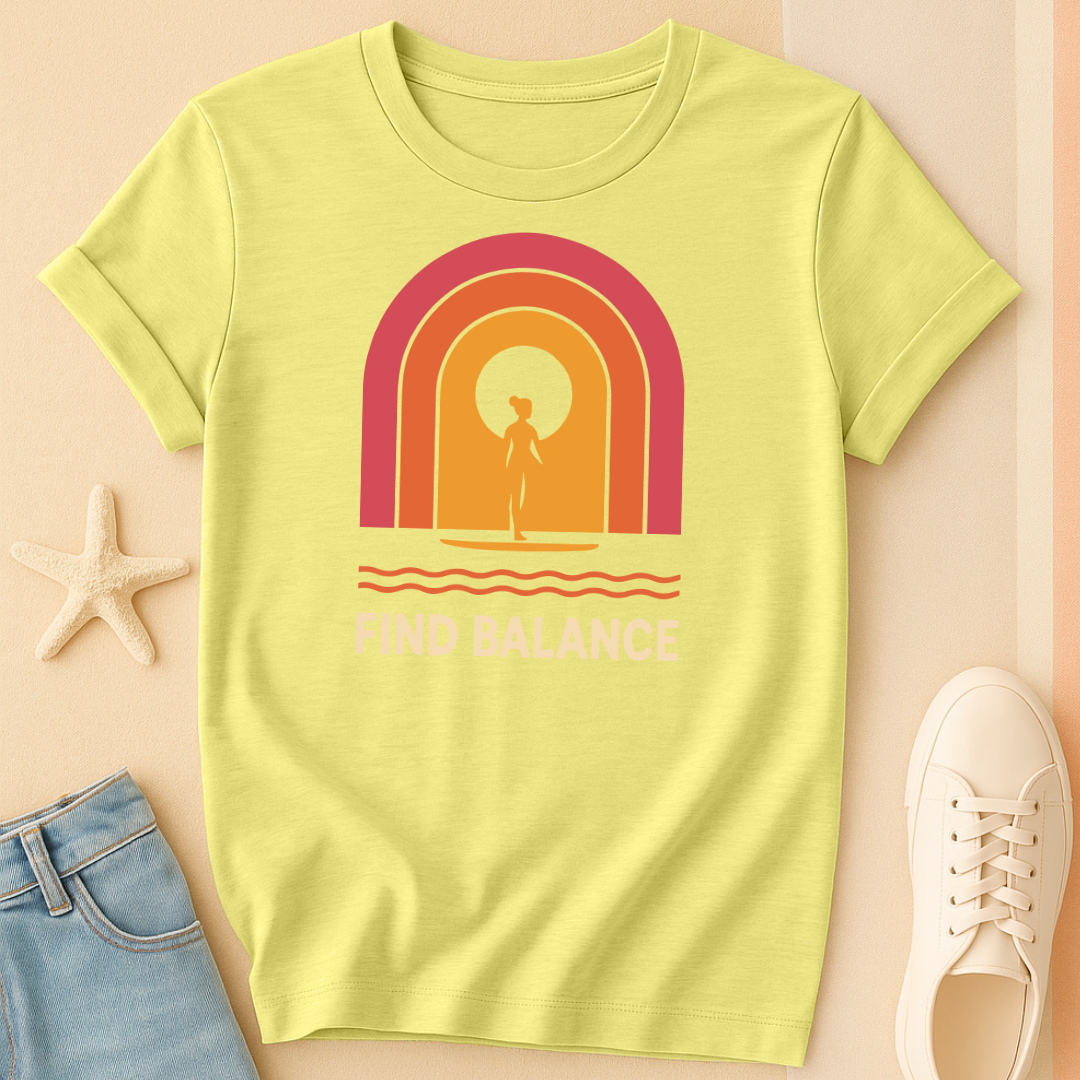 Find Balance Silhouette Tee