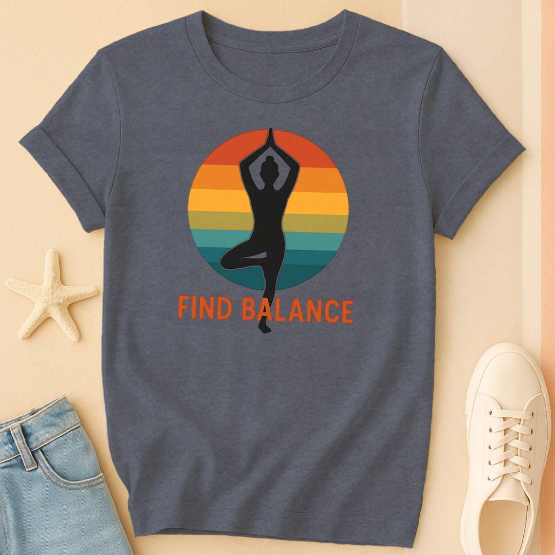 Find Balance Yoga Tee