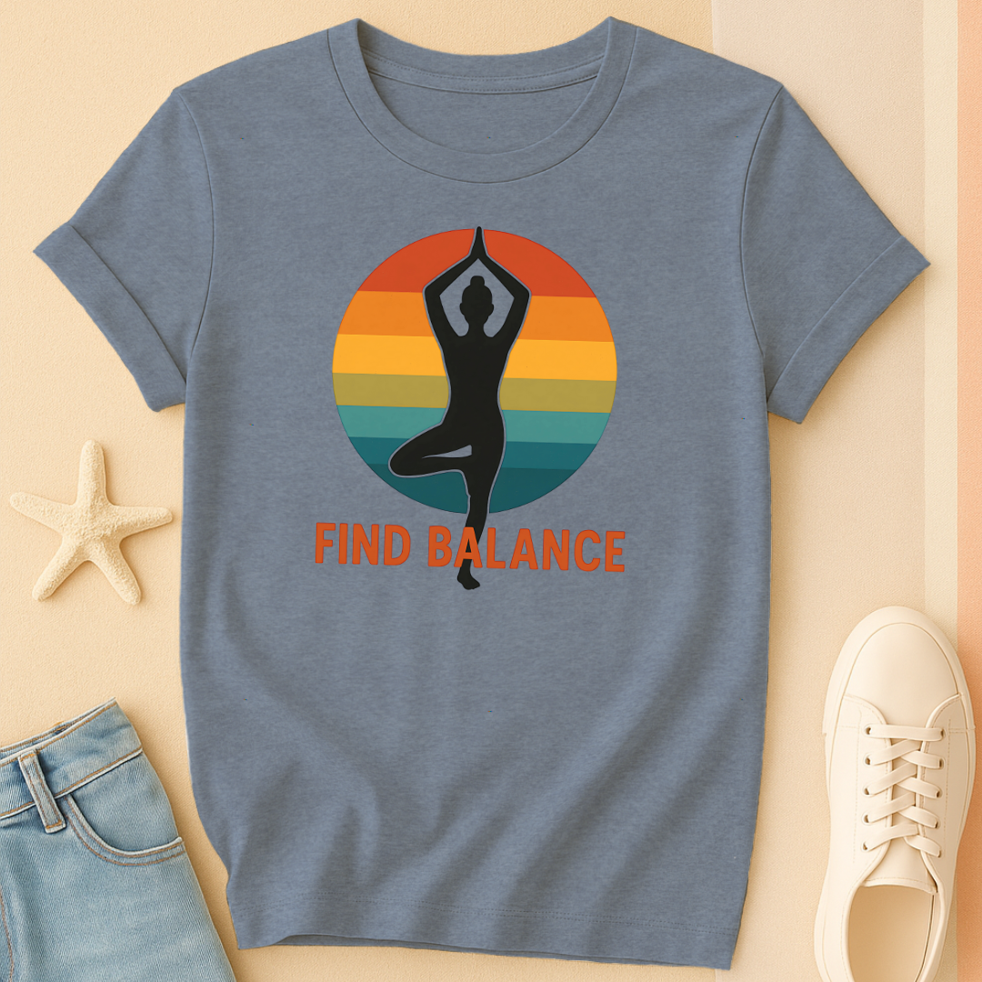 Find Balance Yoga Tee