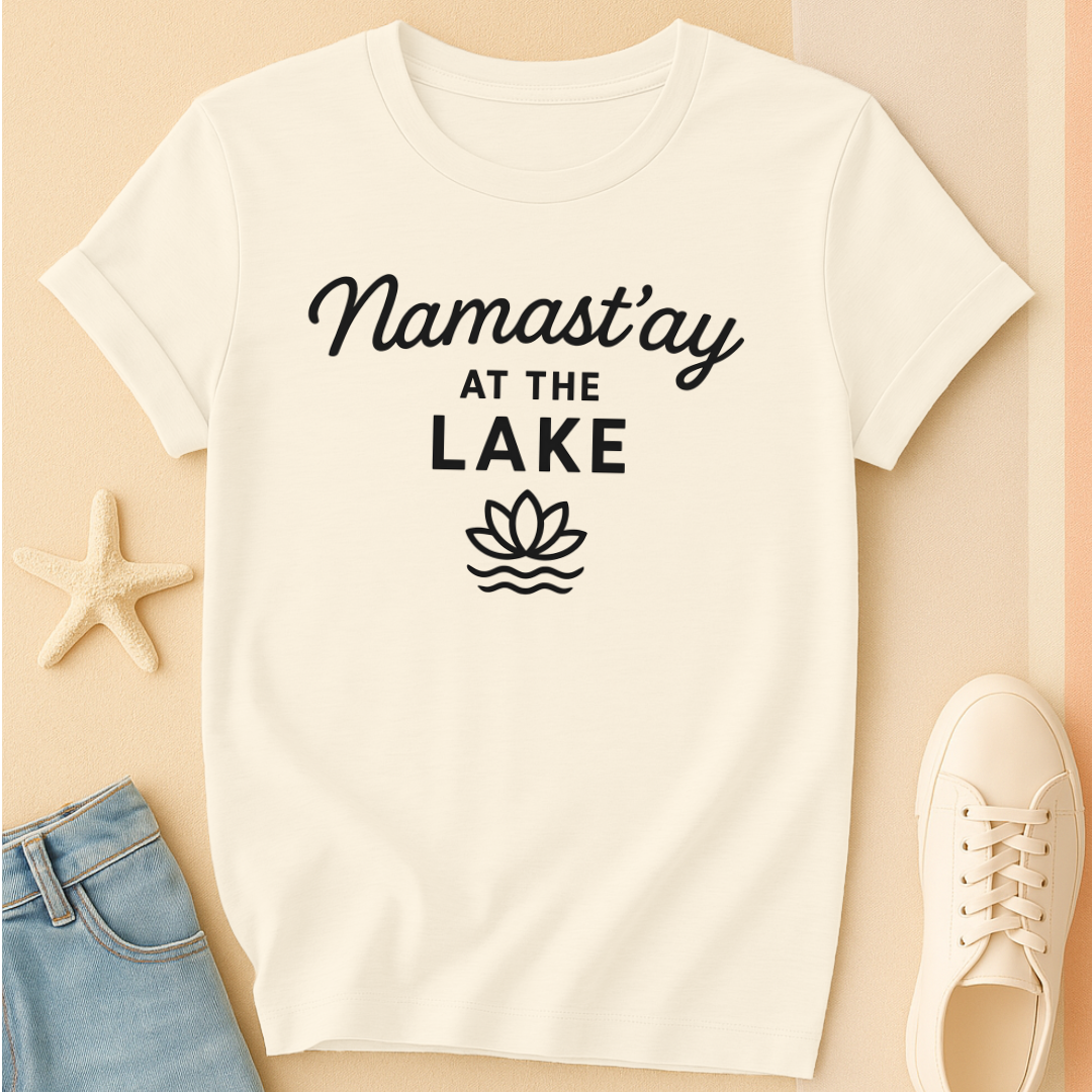 Namastay Lake Outline Tee