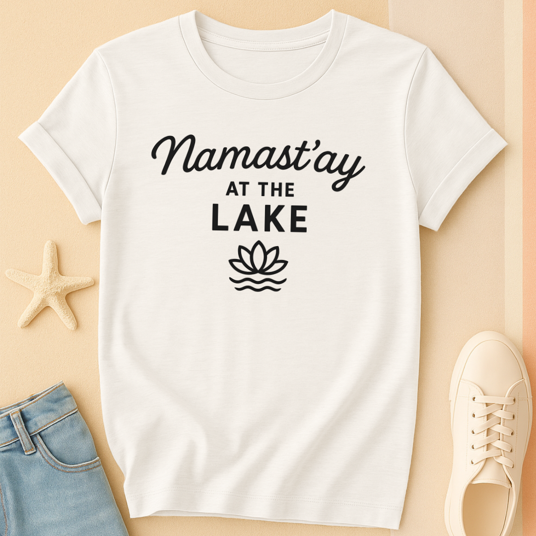 Namastay Lake Outline Tee