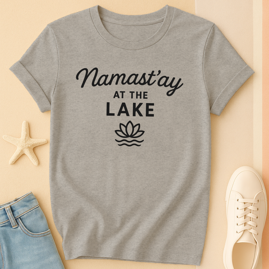 Namastay Lake Outline Tee