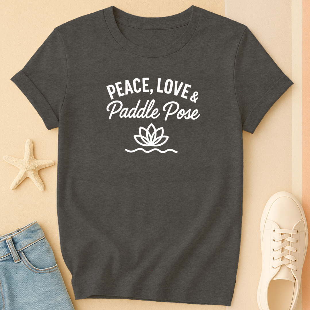 Peace Love Paddle Tee