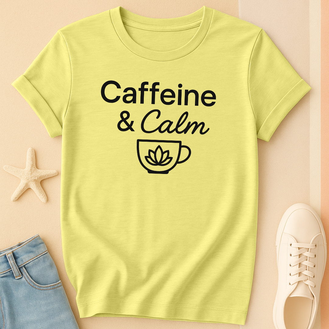 Caffeine Calm Cup Tee