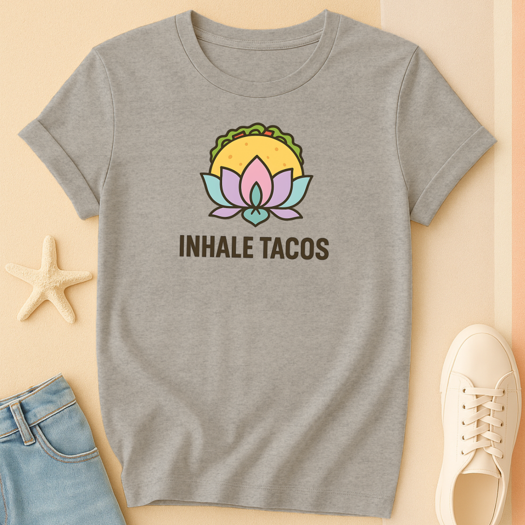 Inhale Big Tacos Tee