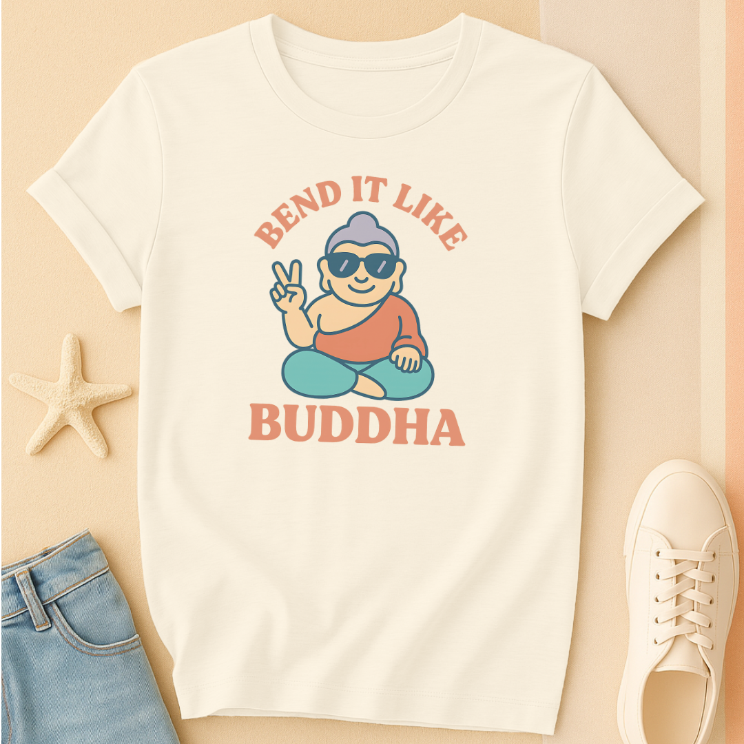 Bend Buddha Peace Tee