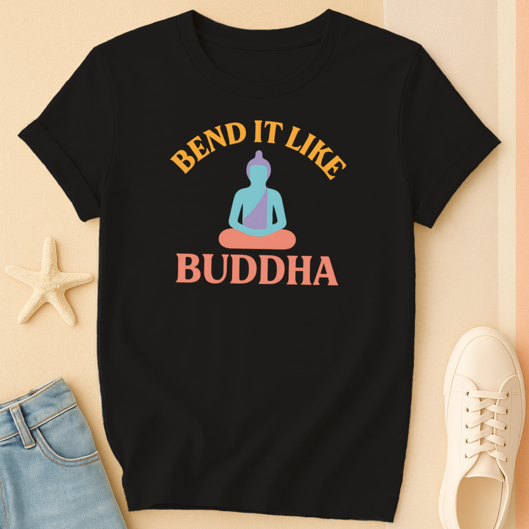 Bend Buddha Minimal Tee