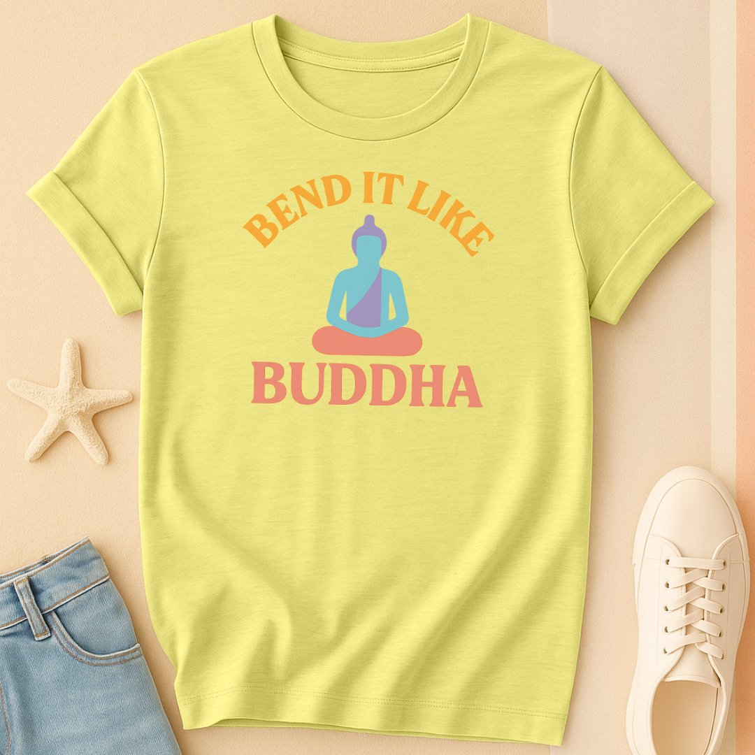 Bend Buddha Minimal Tee
