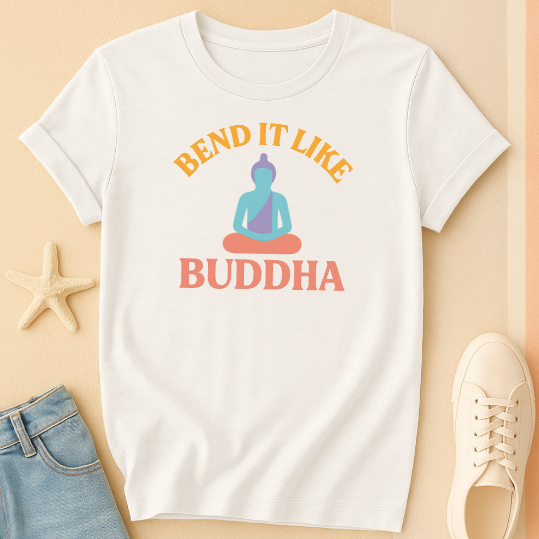 Bend Buddha Minimal Tee