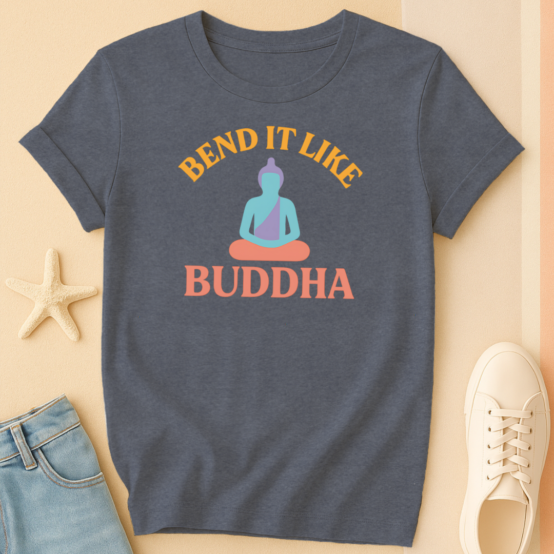 Bend Buddha Minimal Tee