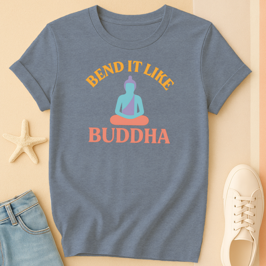 Bend Buddha Minimal Tee