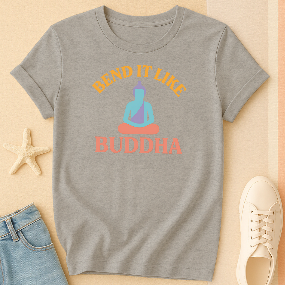Bend Buddha Minimal Tee