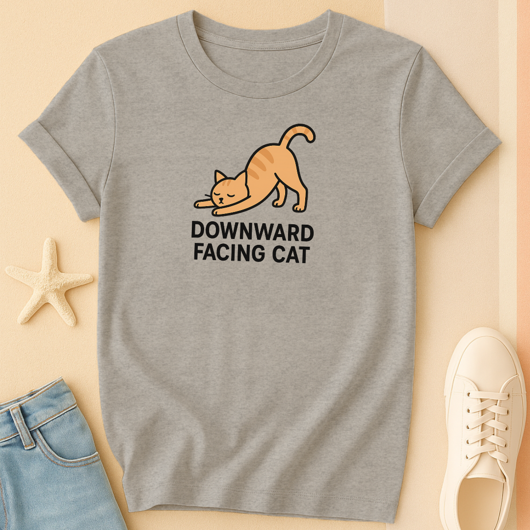Downward Facing Cat Tee