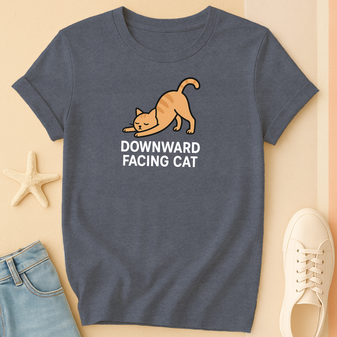 Downward Facing Cat Tee