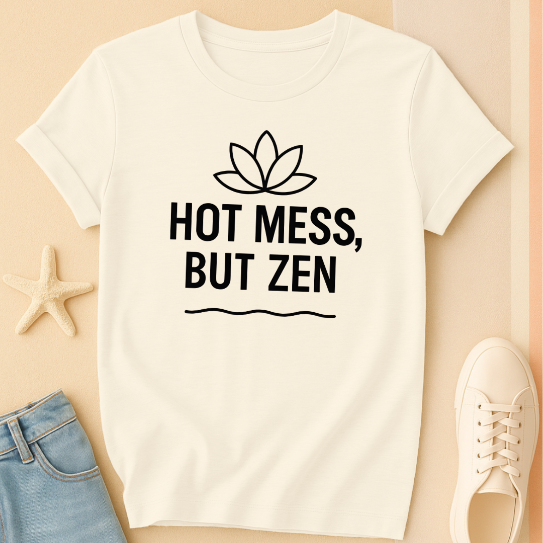 Minimal Hot Zen Tee