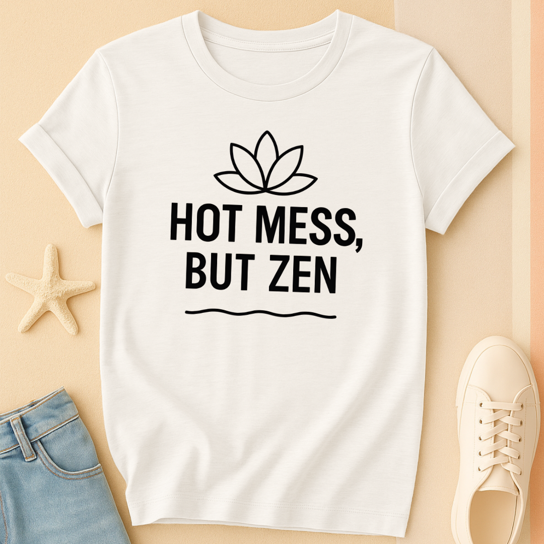 Minimal Hot Zen Tee