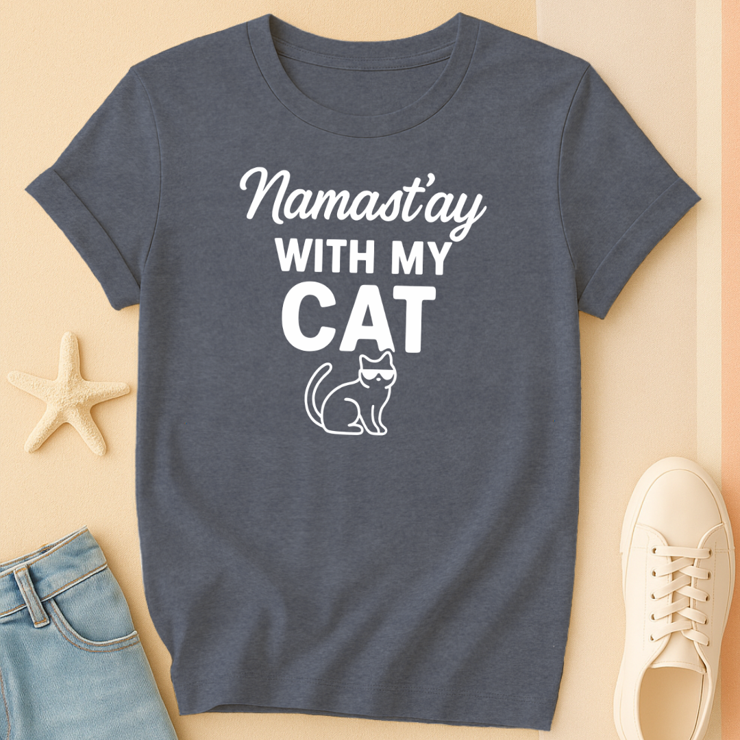 Namastay Cat Tee