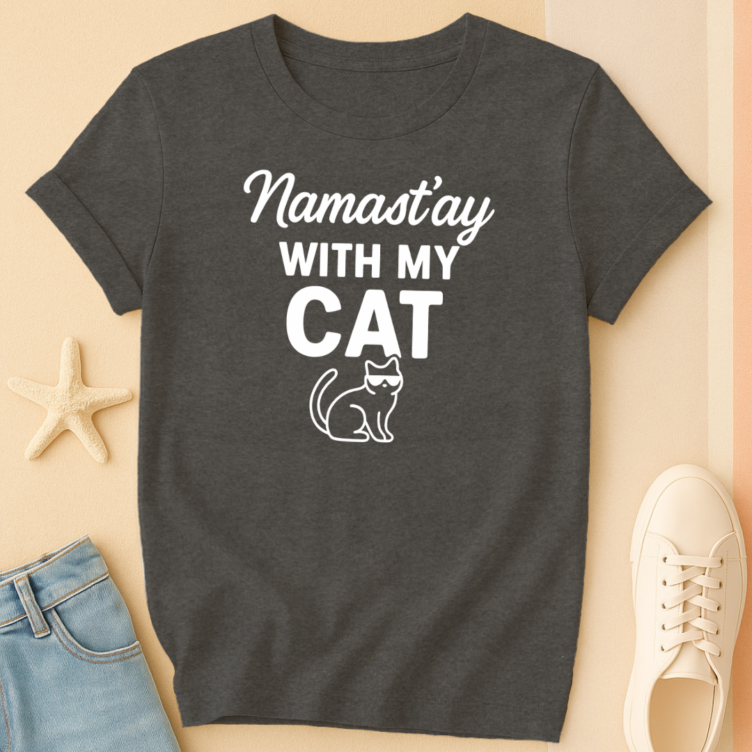 Namastay Cat Tee