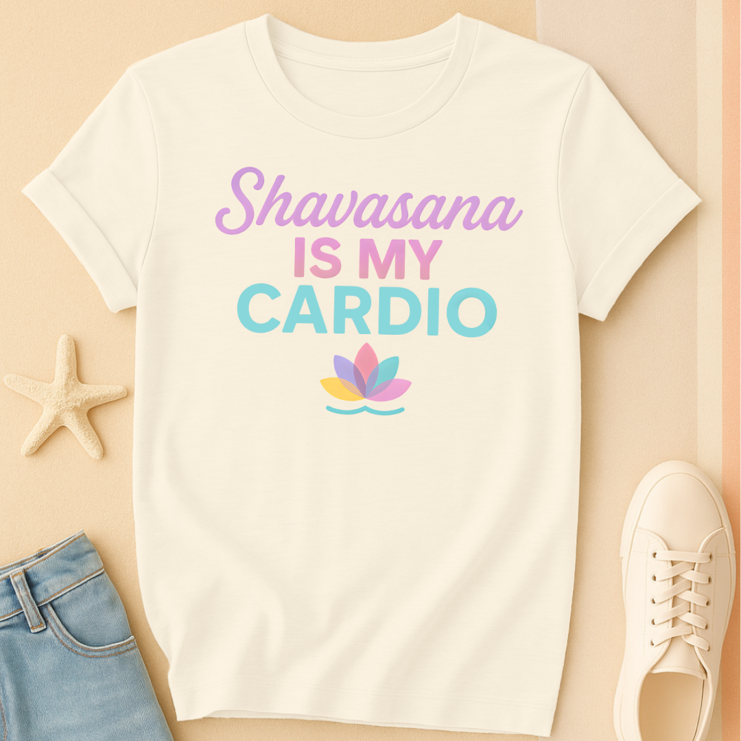 Shavasana Cardio Pastel Tee