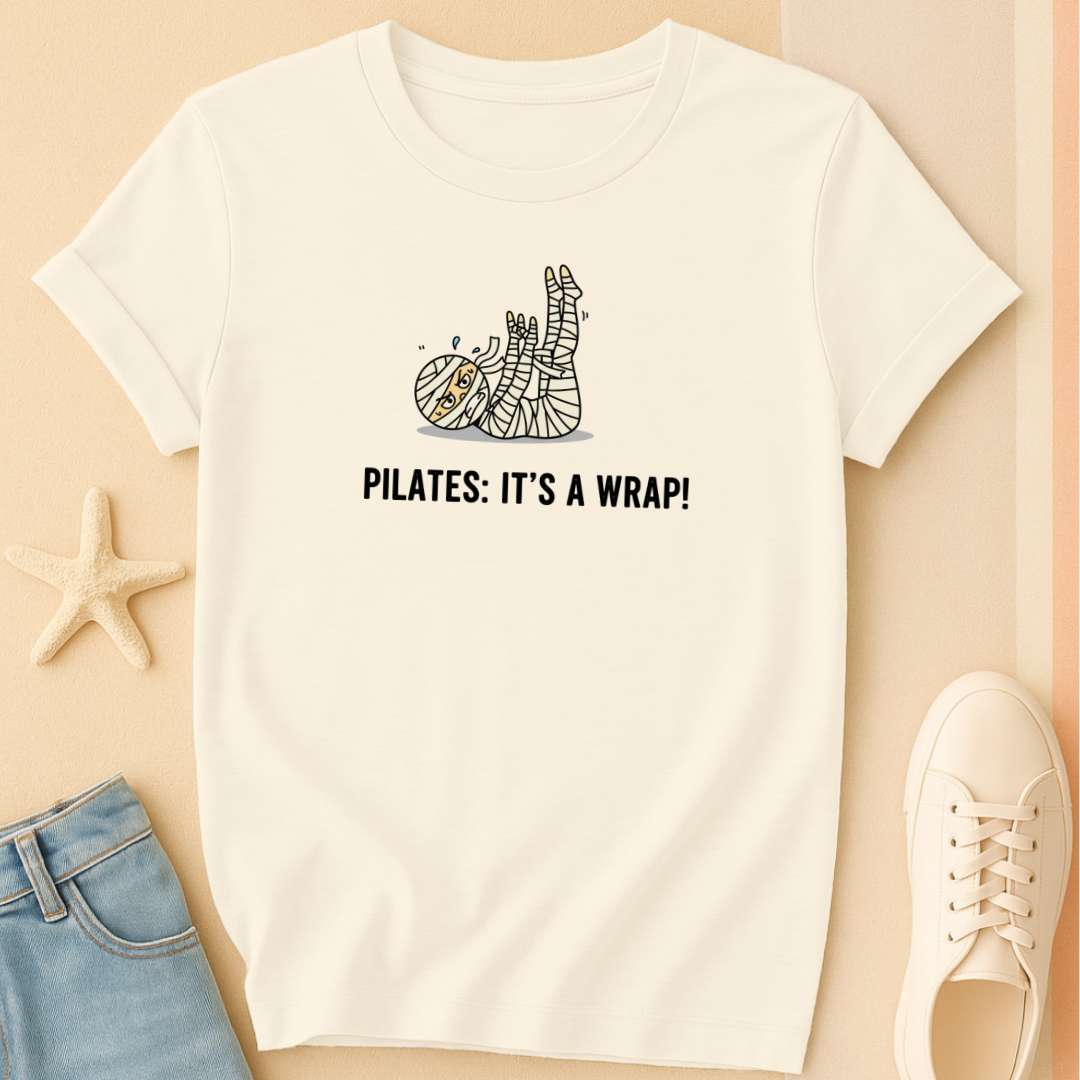 Mummy Pilates Wrap Tee