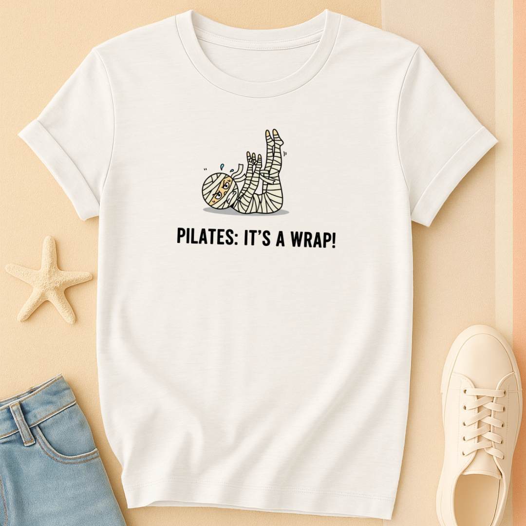 Mummy Pilates Wrap Tee