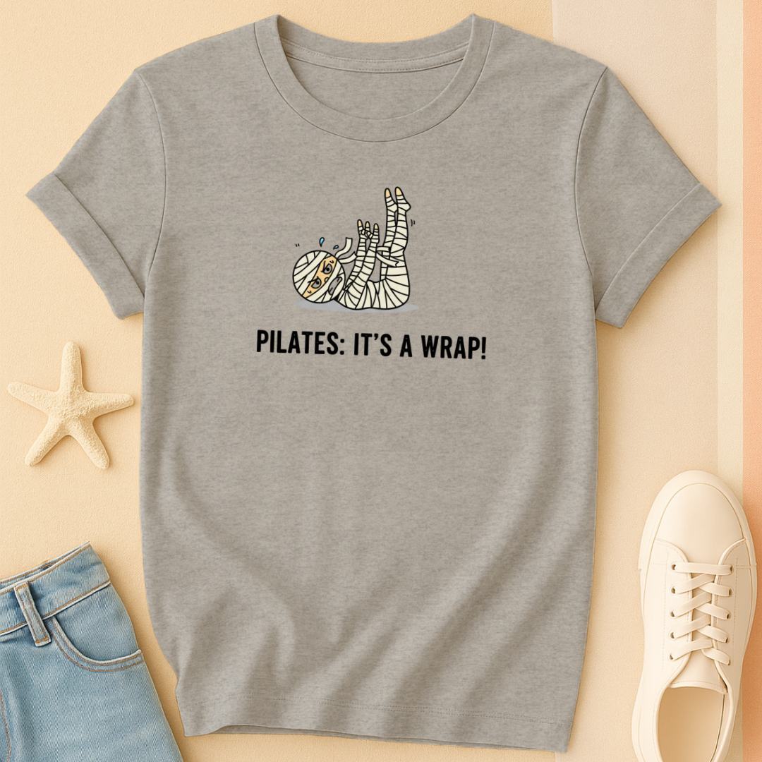 Mummy Pilates Wrap Tee