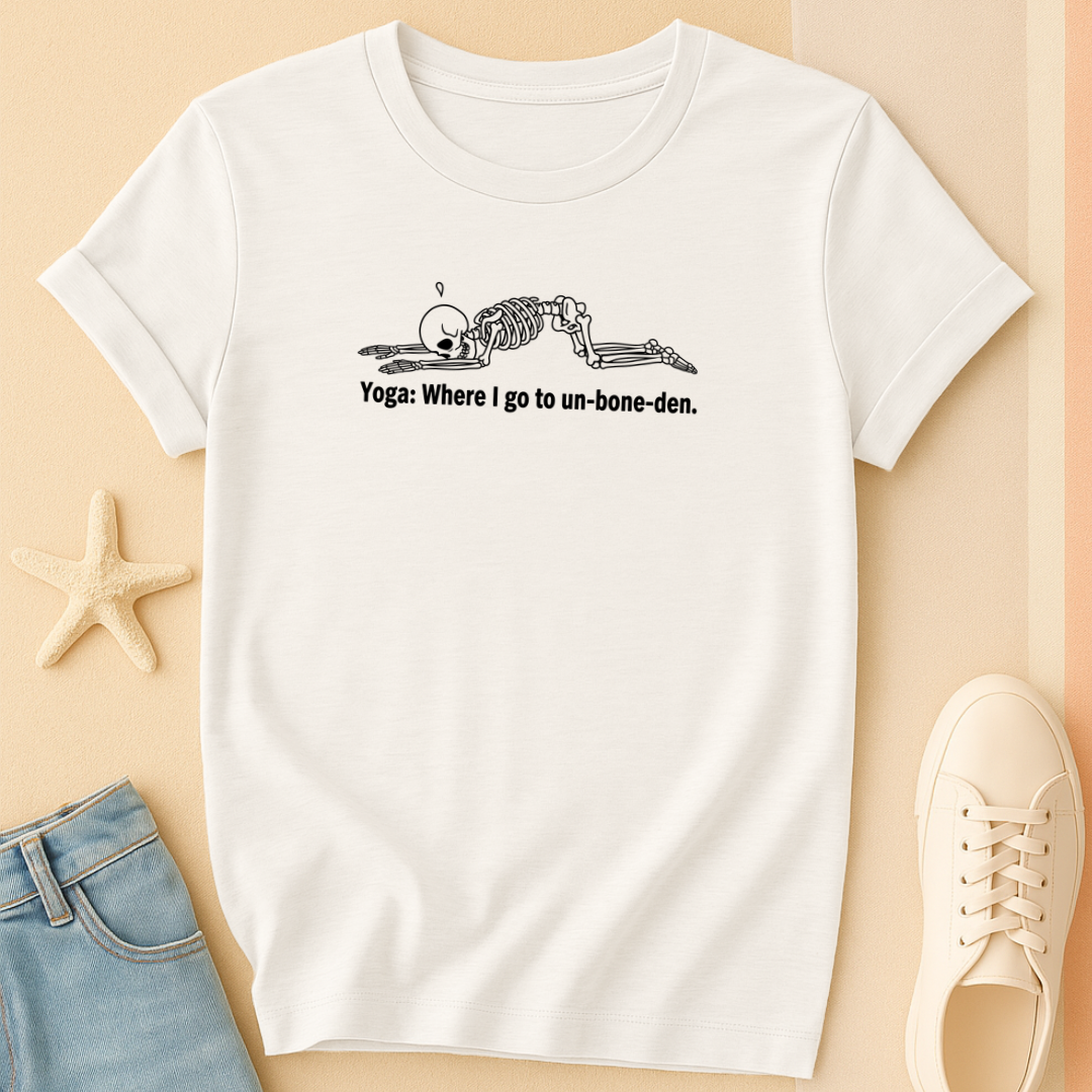 Skeleton Unburden Tee