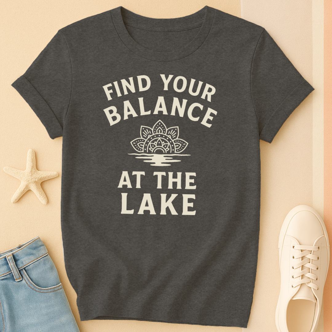 Lake Balance Mandala T-Shirt