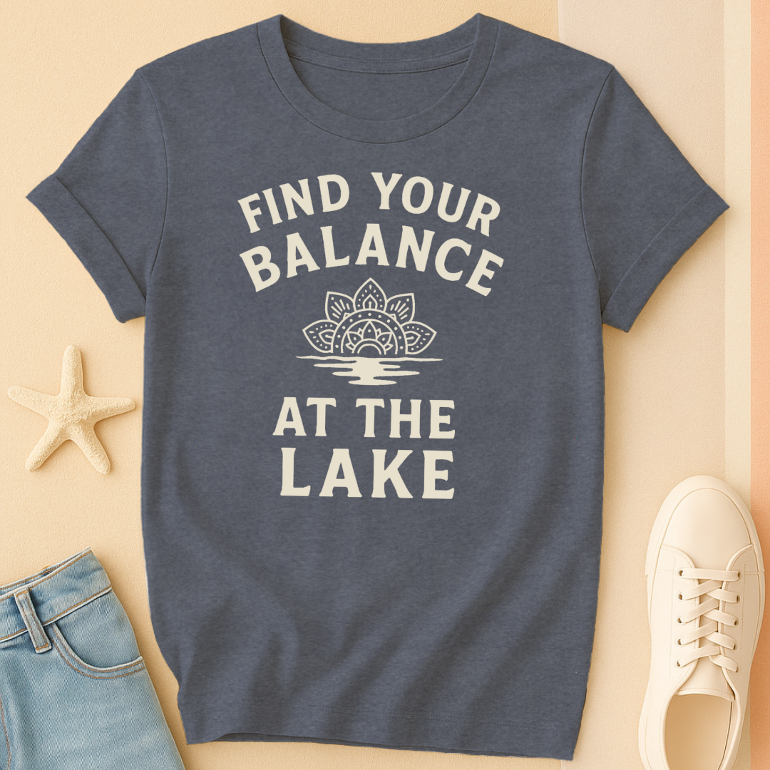 Lake Balance Mandala T-Shirt