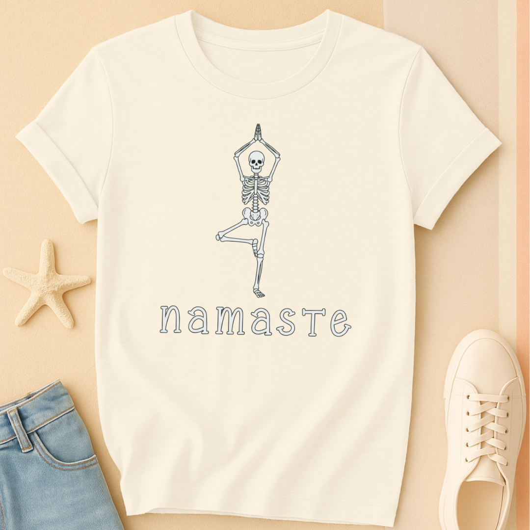 Namaste Skeleton T-Shirt