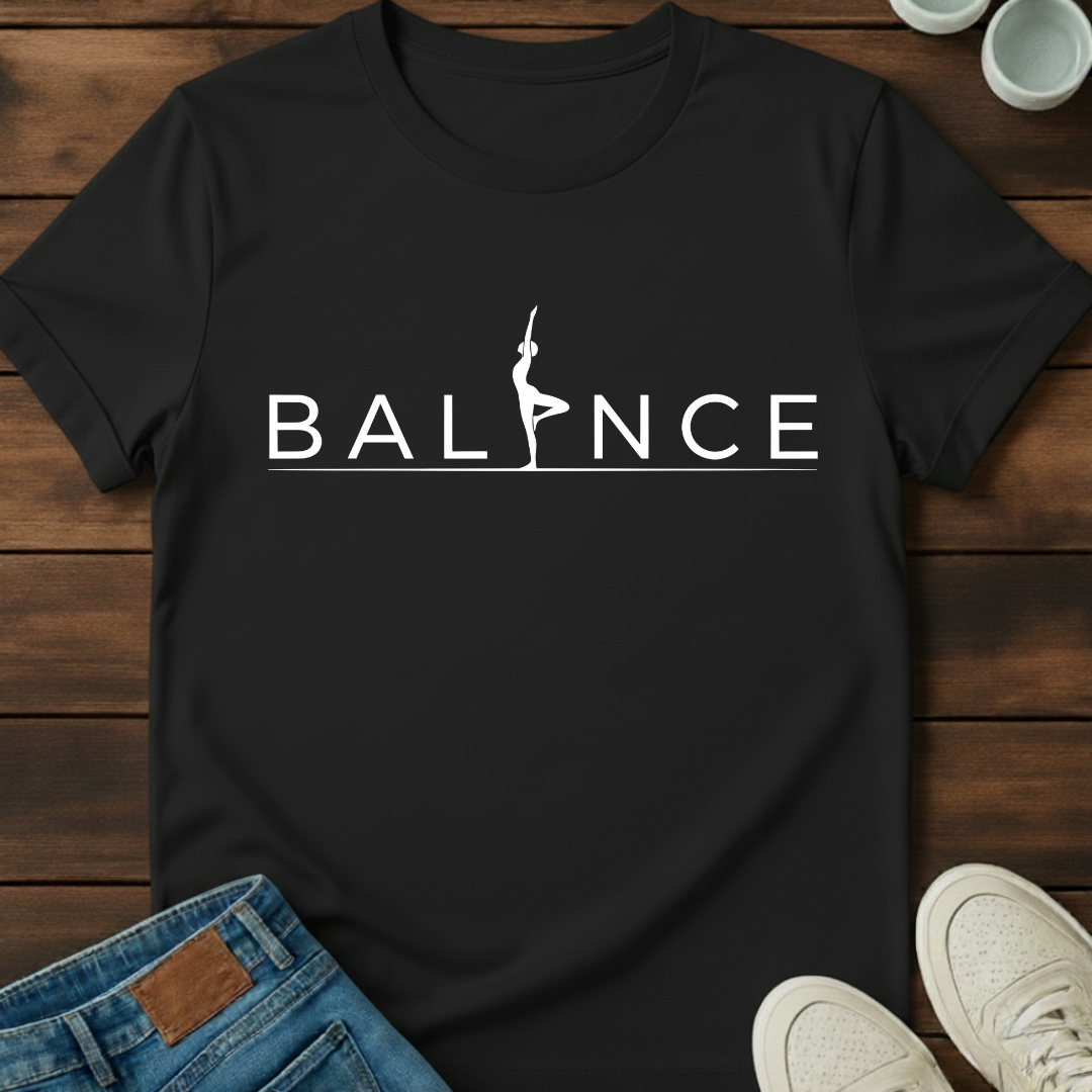 Yoga Balance Pose T-Shirt