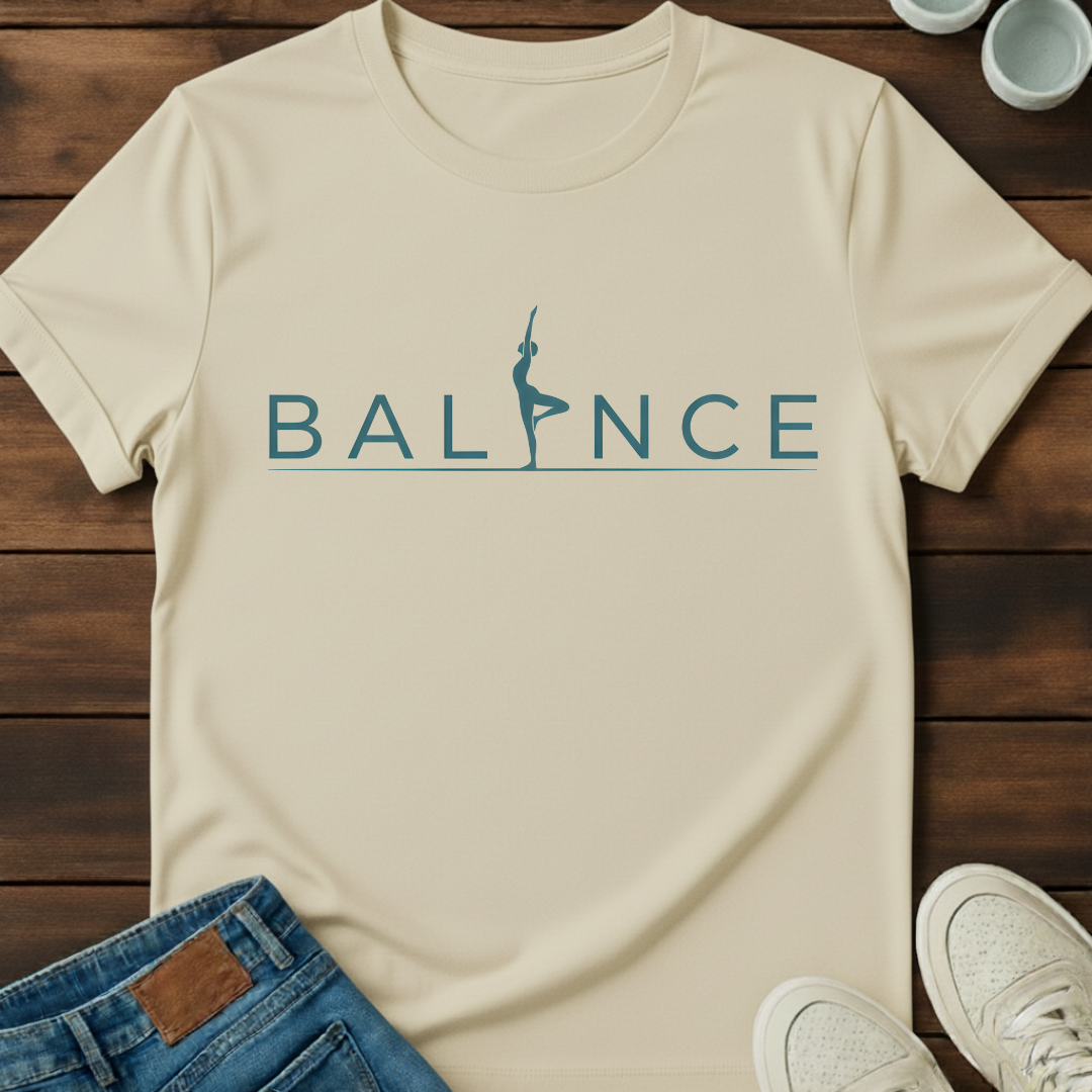 Yoga Balance Pose T-Shirt
