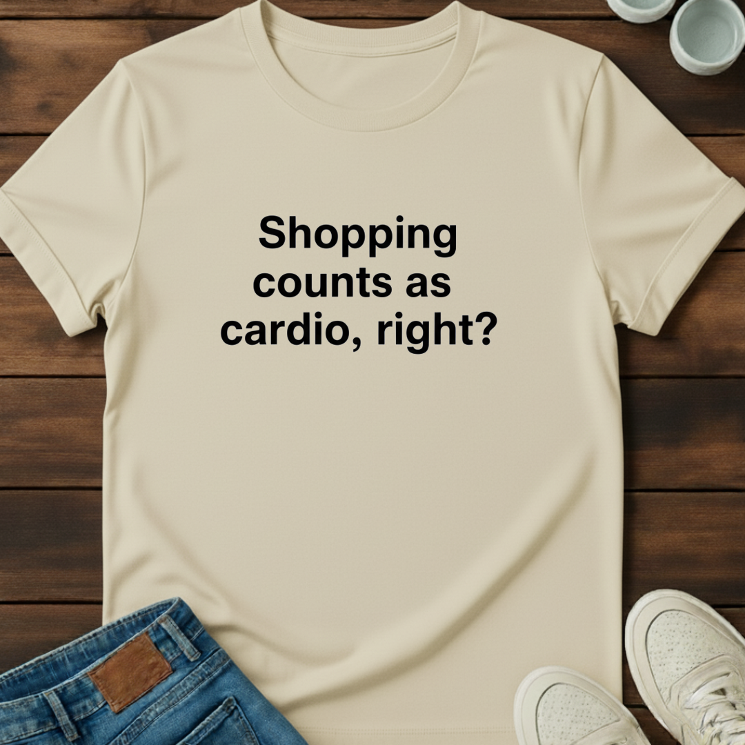 Shopping Cardio T-Shirt