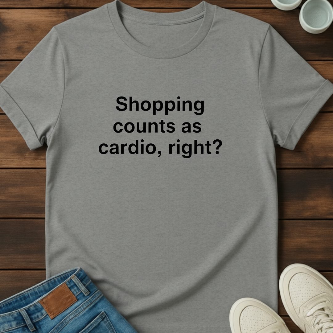Shopping Cardio T-Shirt