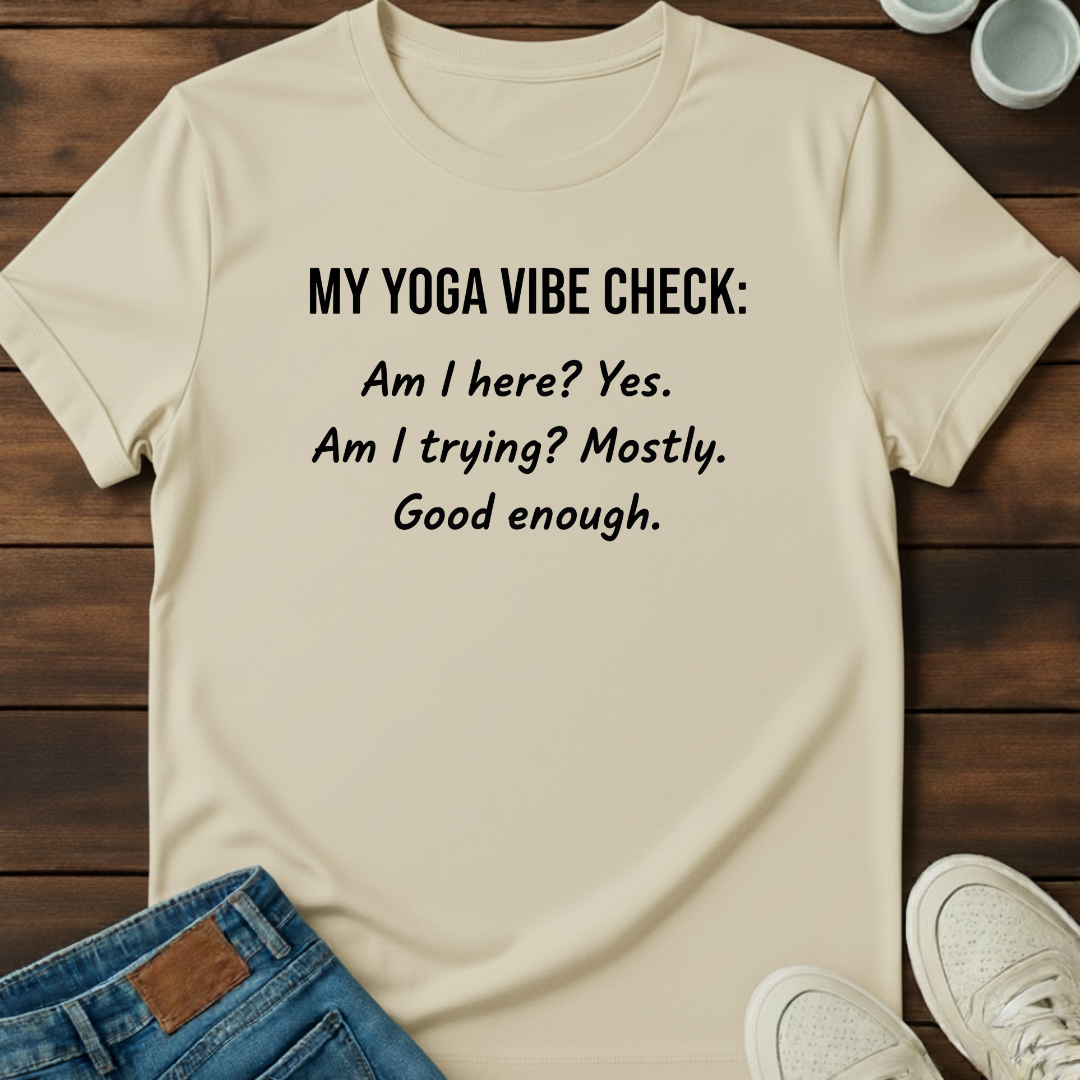 Yoga Vibe Check T-Shirt