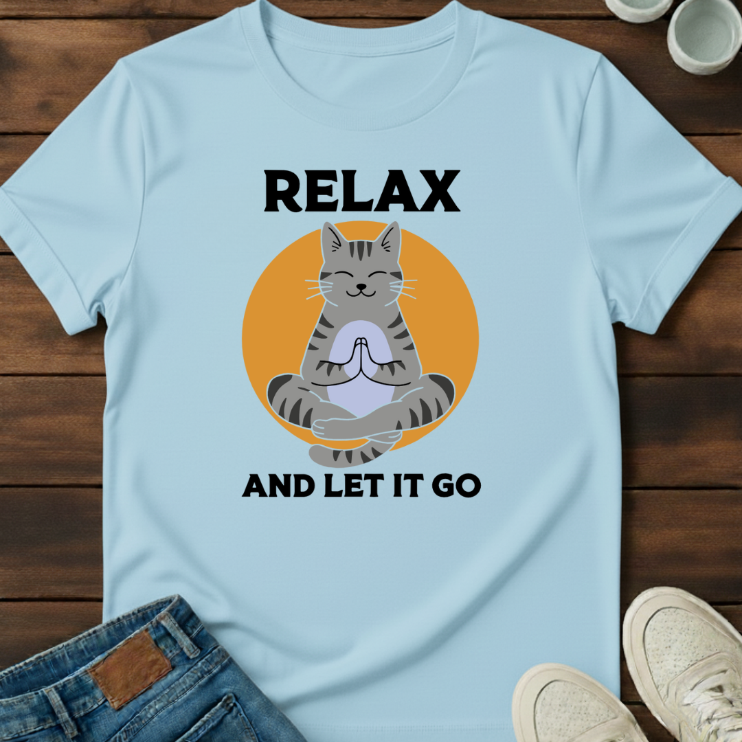 Let It Go Tabby T-Shirt
