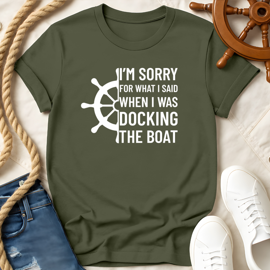 Sorry Docking The Boat Wheel