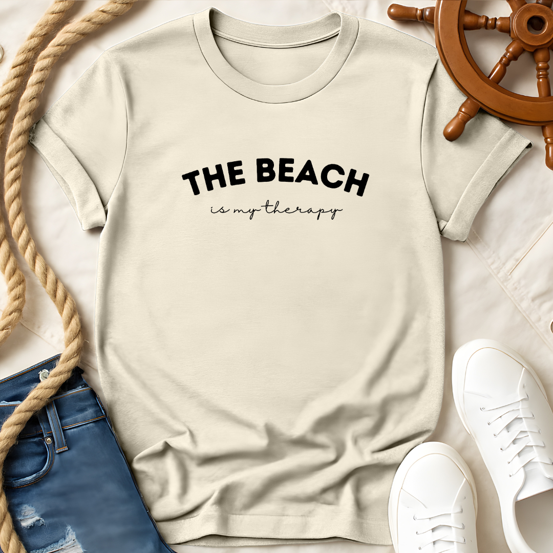 Beach is My Therapy Tee