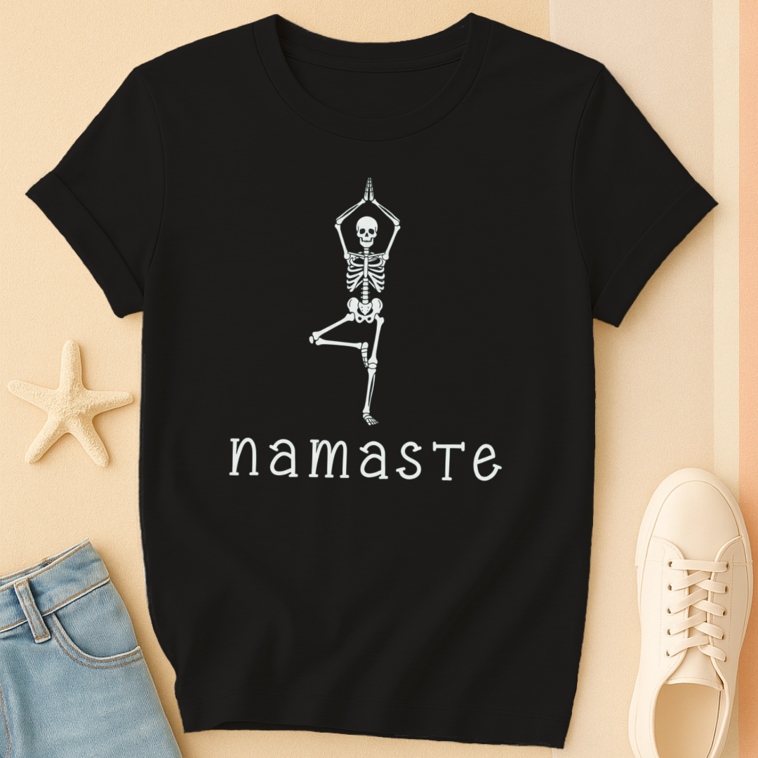Namaste Skeleton T-Shirt