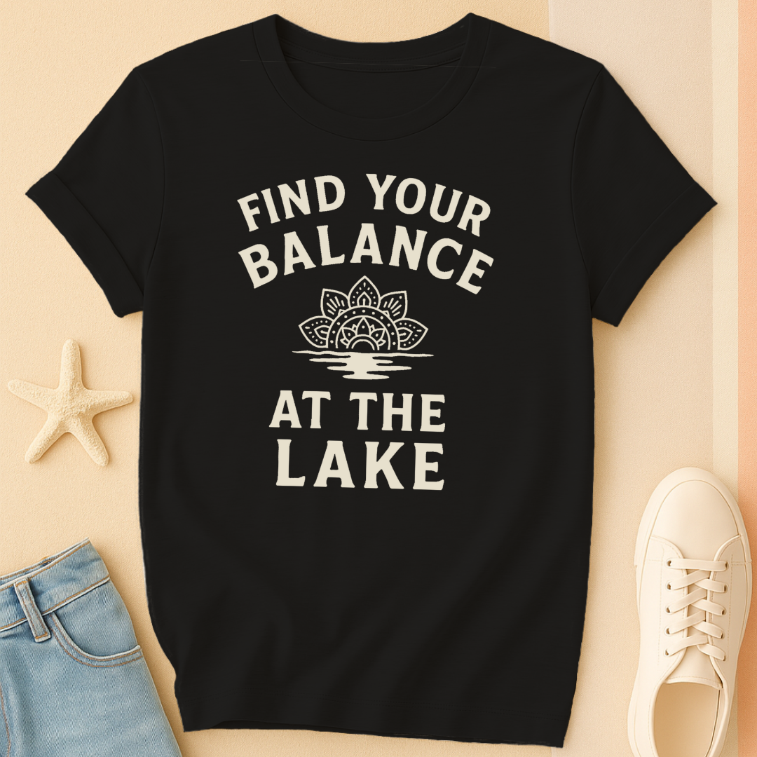 Lake Balance Mandala T-Shirt