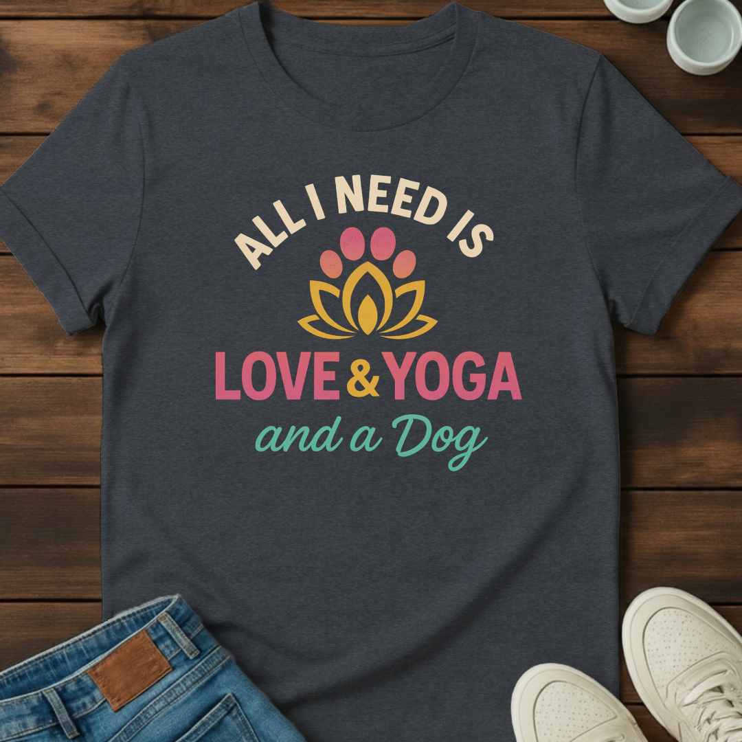 Love Mandala Dog T-Shirt