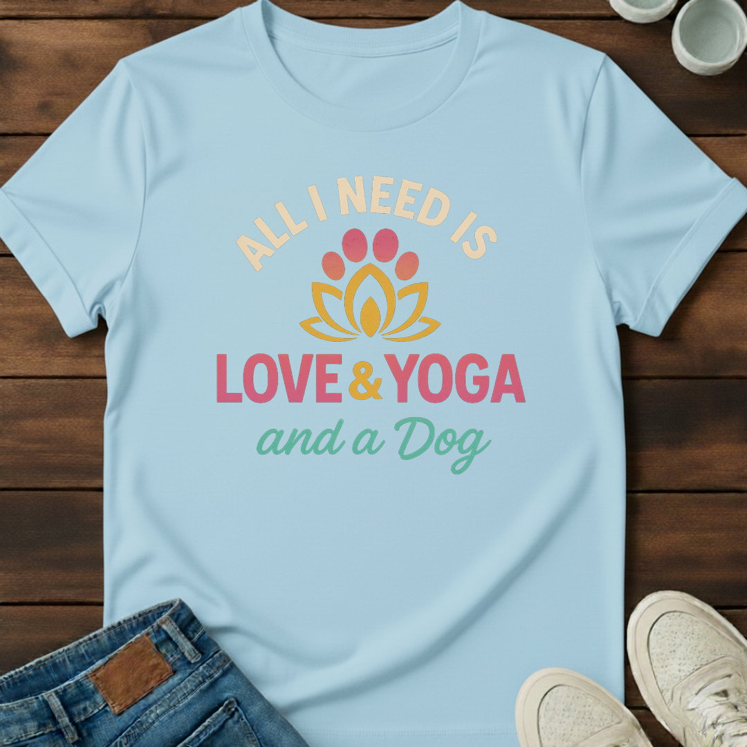 Love Mandala Dog T-Shirt
