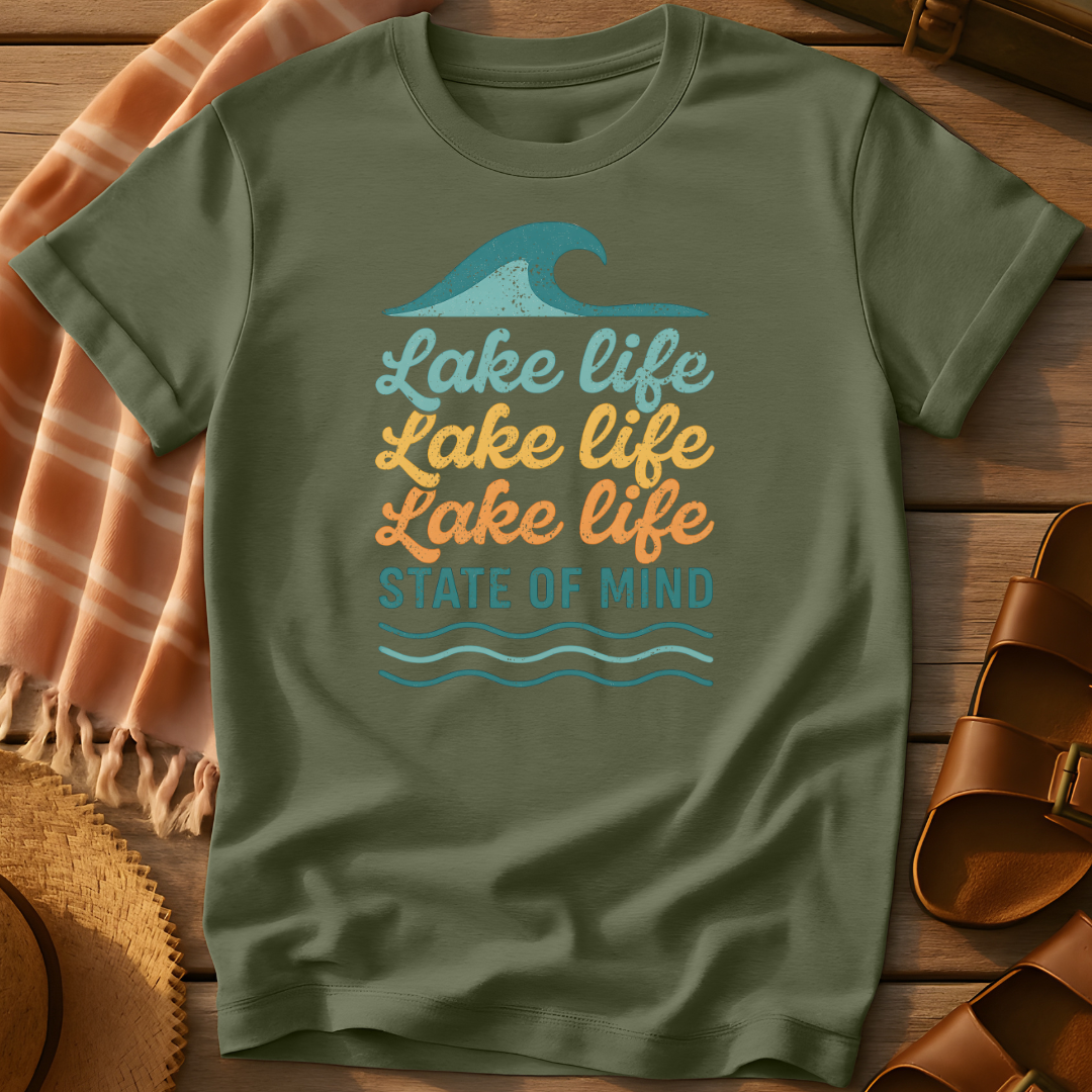 Lake Life Wave Tee